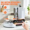 Cake Decorating Machine, Cake Cream Spreading Coating Smearing Machine, Low Noise Cake Frosting Machine, Turntable with Adjustable Scraper