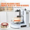 Cake Decorating Machine, Cake Cream Spreading Coating Smearing Machine, Low Noise Cake Frosting Machine, Turntable with Adjustable Scraper